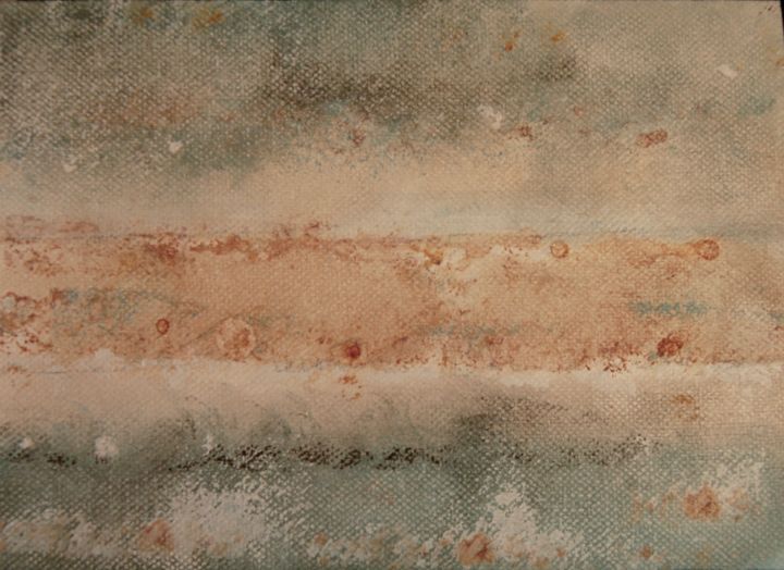 Malerei mit dem Titel "Jupiter : atmosphère" von Elitrompe, Original-Kunstwerk, Acryl
