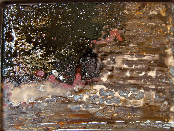Painting titled "Corrosion V" by Elitrompe, Original Artwork, Acrylic
