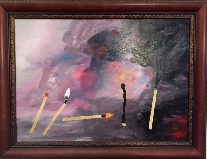 Matches Jpg Painting By Eliza Matica Artmajeur Matches Jpg Painting By Eliza Matica Artmajeur