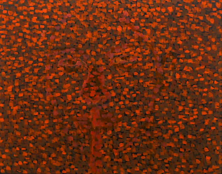Картина под названием "Secrets" - Eliza Matica, Подлинное произведение искусства, Масло