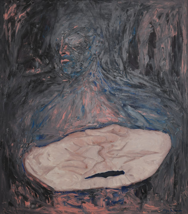 Painting titled "Impetuous" by Eliza Matica, Original Art, Oil