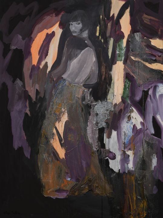 Painting titled "Liberation" by Eliza Matica, Original Art, Oil