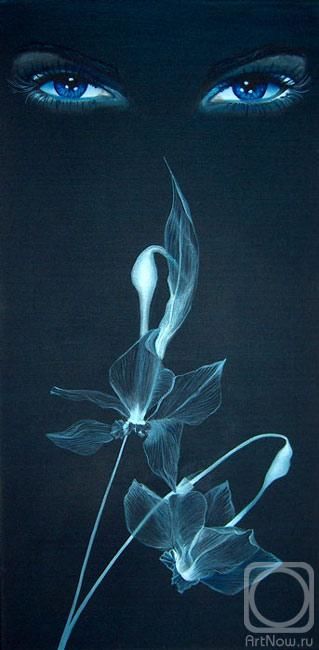 Painting titled "Рентген" by Elmizo, Original Artwork