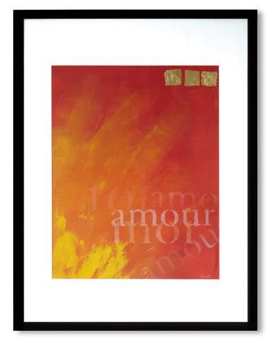 Malarstwo zatytułowany „amour” autorstwa Élodie, Oryginalna praca