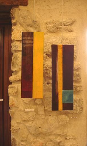 Painting titled "exposition art-sur-…" by Élodie, Original Artwork