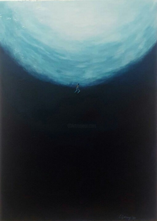 Pittura intitolato "To the light" da Eloise Gerbert, Opera d'arte originale, Acrilico