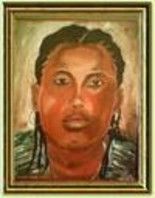 Malerei mit dem Titel "Strong Black Woman" von Elroy Jones, Original-Kunstwerk