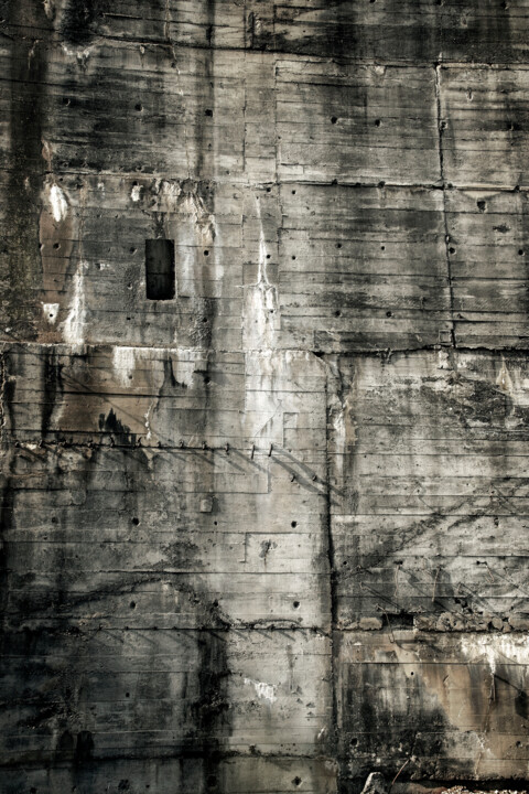 Photography titled "Concrete" by Elsa Lunghini, Original Artwork, Digital Photography Mounted on Aluminium