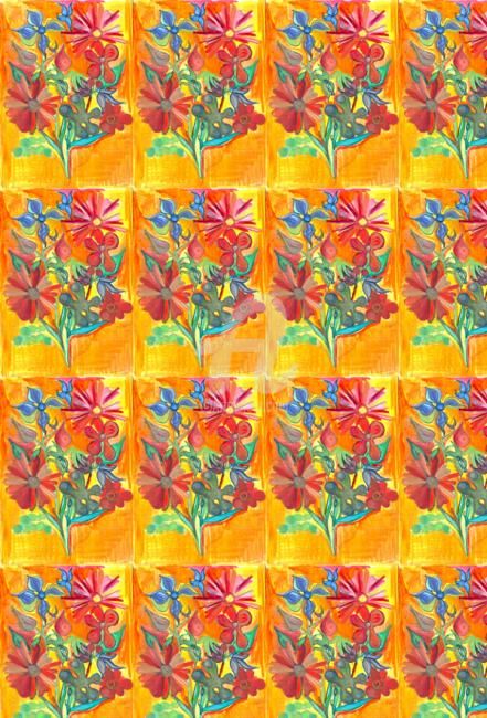 Photographie intitulée "Fleurs en Fleur" par Elsa Caselli, Œuvre d'art originale,