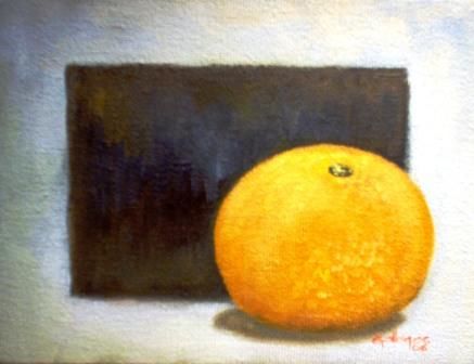 Pintura titulada "naranjas" por Elsa, Obra de arte original