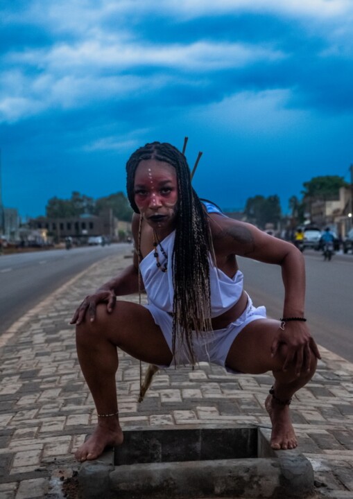 摄影 标题为“AfrikaanArawak 2” 由Elsy Marcel, 原创艺术品, 光绘摄影