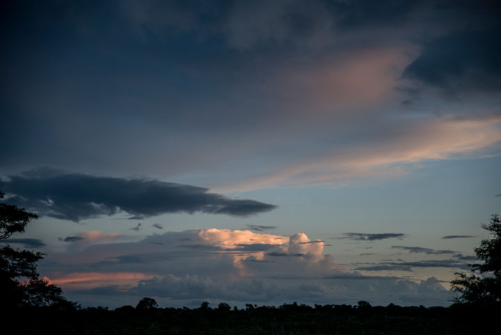 Fotografia intitulada "Céu com nuvens de c…" por Elton Abreu, Obras de arte originais, Fotografia digital