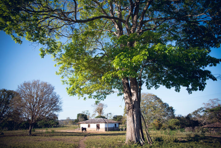 Photography titled "Uma casa no campo" by Elton Abreu, Original Artwork, Digital Photography