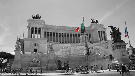 Photography titled "Vittoriano - Rome -…" by Man, Original Artwork