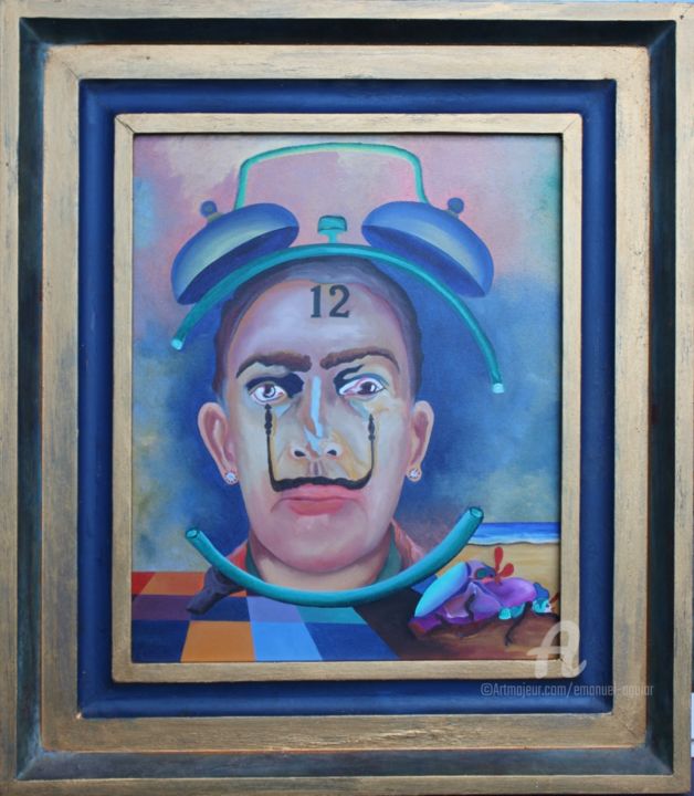 Schilderij getiteld "PRAZER DE SALVADOR…" door Emanuel Aguiar, Origineel Kunstwerk, Olie