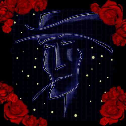 Картина под названием "5-cowboy.jpg" - Emanuela Paba, Подлинное произведение искусства