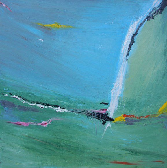 Peinture intitulée "Весенне настроение" par Martynova Elena, Œuvre d'art originale, Huile
