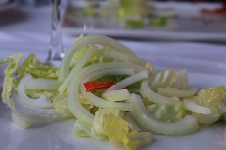 Photography titled "food salad" by Emil Kvarnryd, Original Art,