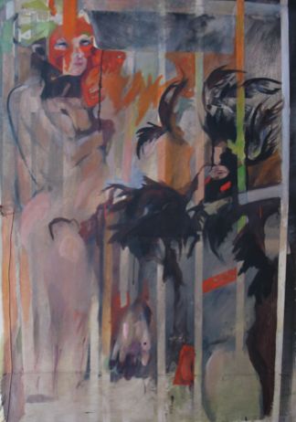 Peinture intitulée "105x149.png" par Emilie Lagarde, Œuvre d'art originale