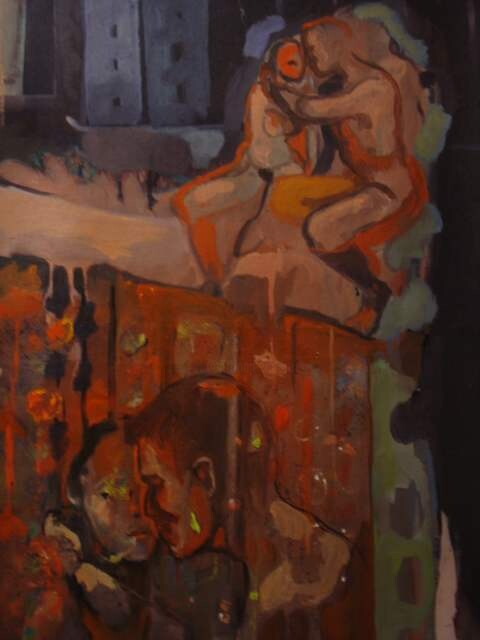 Pittura intitolato "Surface, couleurs" da Emilie Lagarde, Opera d'arte originale