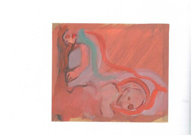 Peinture intitulée "Pa025.JPG" par Emilie Lagarde, Œuvre d'art originale