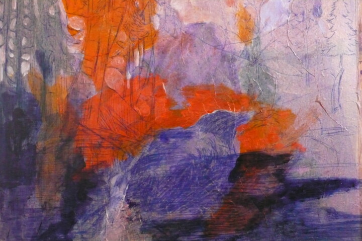 Peinture intitulée "La coupe" par Emilie Lagarde, Œuvre d'art originale