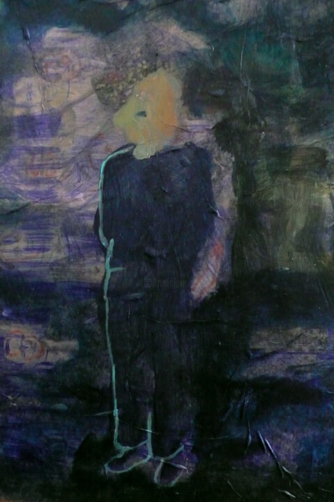 Peinture intitulée "Oubli" par Emilie Lagarde, Œuvre d'art originale