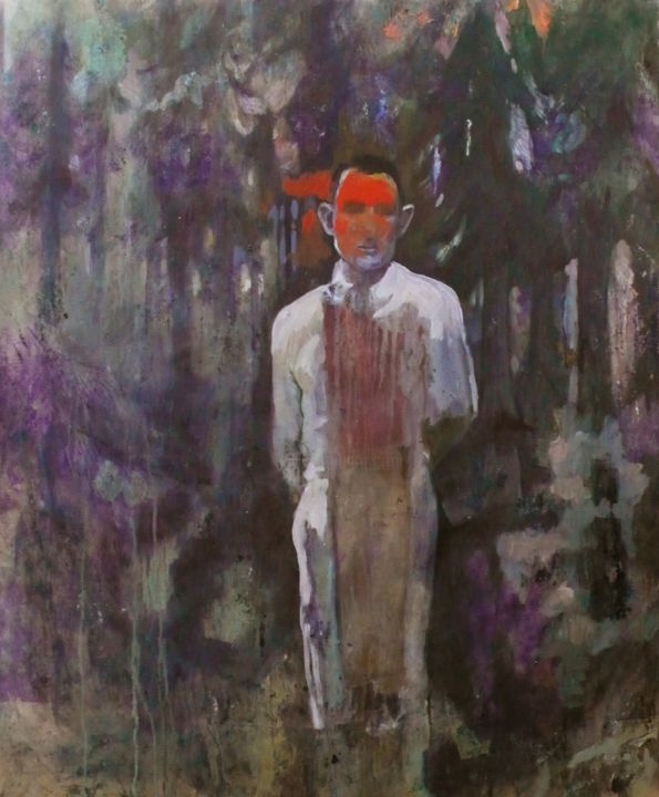 Painting titled "Le manque" by Emilie Lagarde, Original Artwork