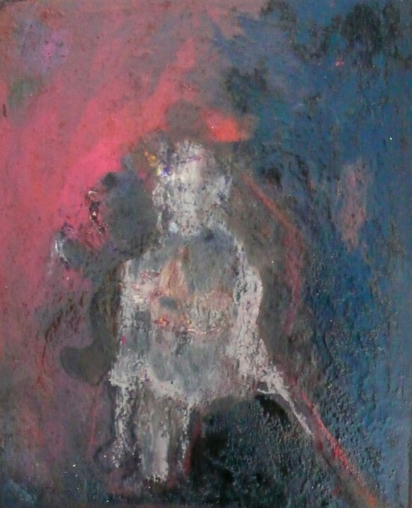 Pittura intitolato "La petite" da Emilie Lagarde, Opera d'arte originale