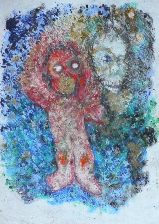 Pintura intitulada "Se souvenir de gran…" por Emilie Lagarde, Obras de arte originais