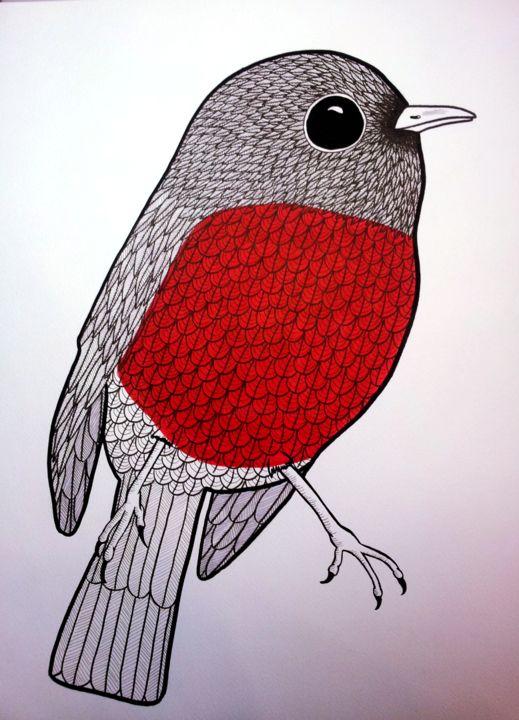 "bird2.png" başlıklı Resim Emilie Ringlet tarafından, Orijinal sanat