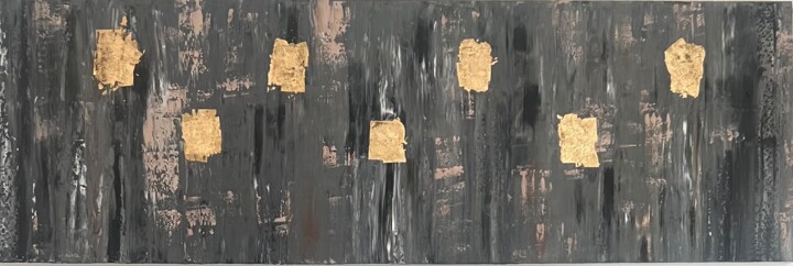 Peinture intitulée "Goulices" par Sandra Merlhou, Œuvre d'art originale, Huile Monté sur Châssis en bois