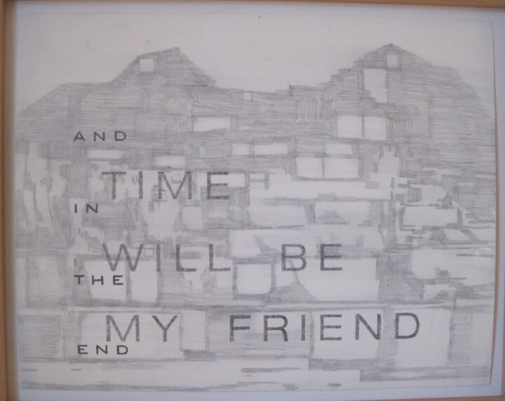 Рисунок под названием "And in the end Time…" - Emma Vd, Подлинное произведение искусства