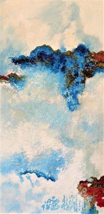 Pintura intitulada "Etat du ciel" por Emma Lapassouze, Obras de arte originais, Acrílico Montado em Armação em madeira