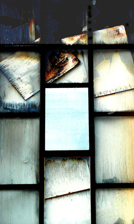 Photographie intitulée "vitres.jpg" par Emma Laroche, Œuvre d'art originale