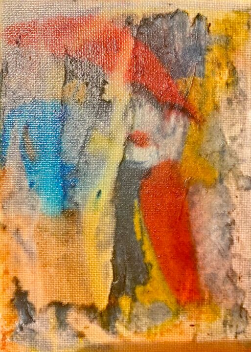 Peinture intitulée "Une vie pigmentée" par Emma Laroche, Œuvre d'art originale, Marqueur