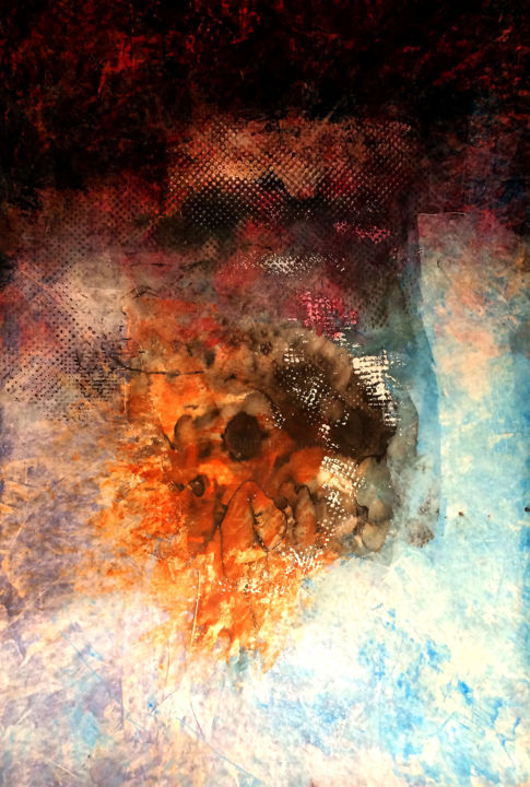 Painting titled "202012-01" by Emmanuel Gonnet, Original Artwork, Acrylic