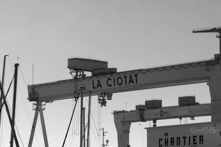 Fotografie mit dem Titel "La Ciotat, Les Chan…" von Emmanuel Le Pogam, Original-Kunstwerk, Digitale Fotografie