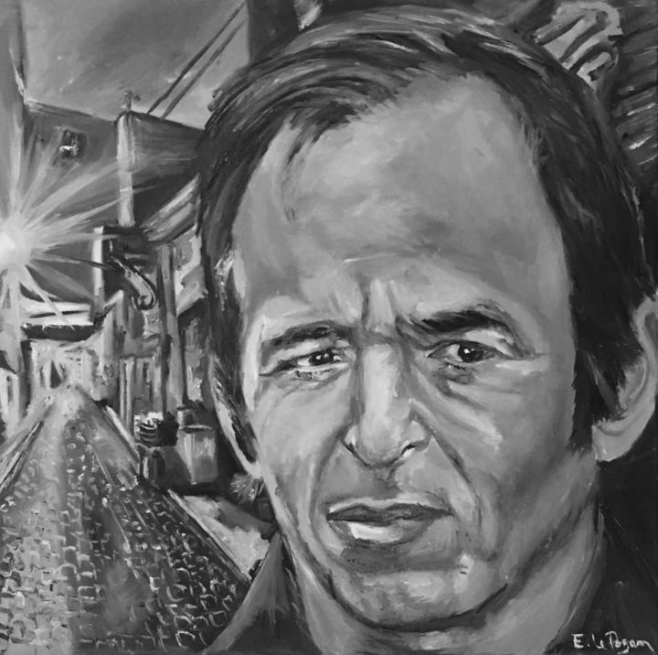 Je Marche Seul Malerei Von Emmanuel Le Pogam Artmajeur