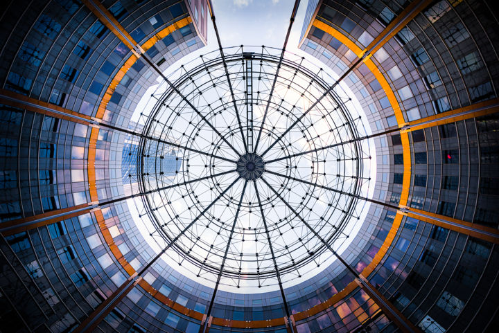 Photography titled "Under the dome." by Emmanuel Raussin, Original Artwork