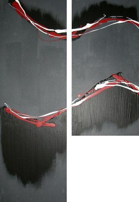 Картина под названием "PETROL TWO" - Emorejtreb, Подлинное произведение искусства