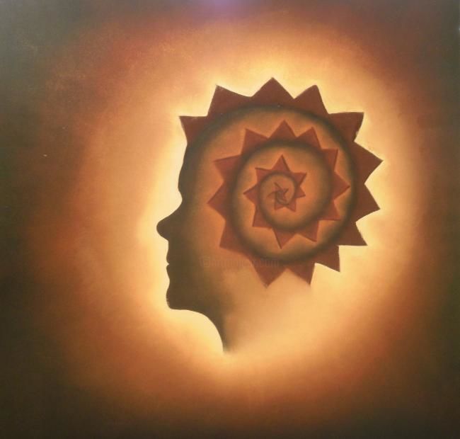 Peinture intitulée "The sensitive" par Manoela Almeida Santos, Œuvre d'art originale,