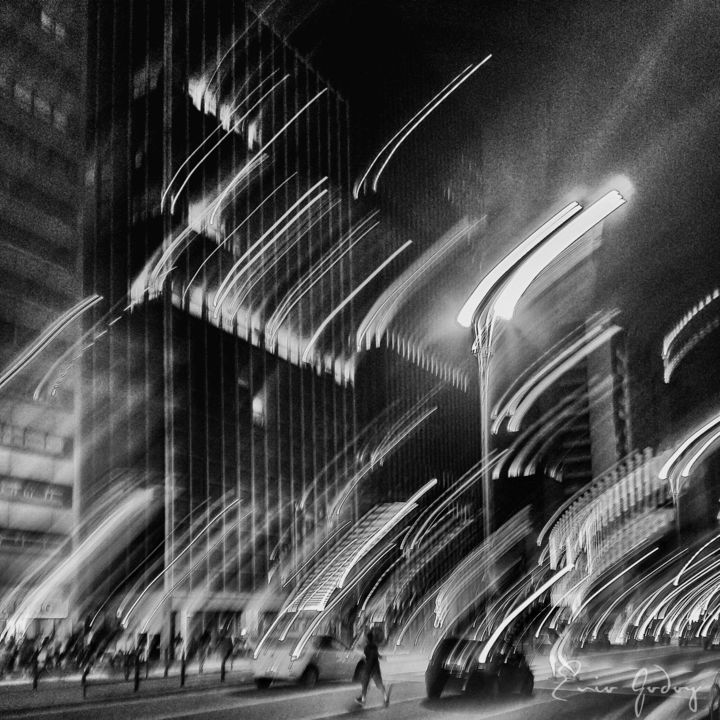 Fotografia intitulada "Paulista Avenue - l…" por Enio Godoy, Obras de arte originais, Fotografia digital