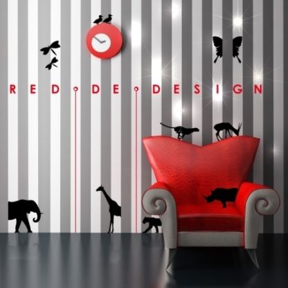 Arts numériques intitulée "Red de Design" par Enjoy Creation, Œuvre d'art originale, Peinture numérique