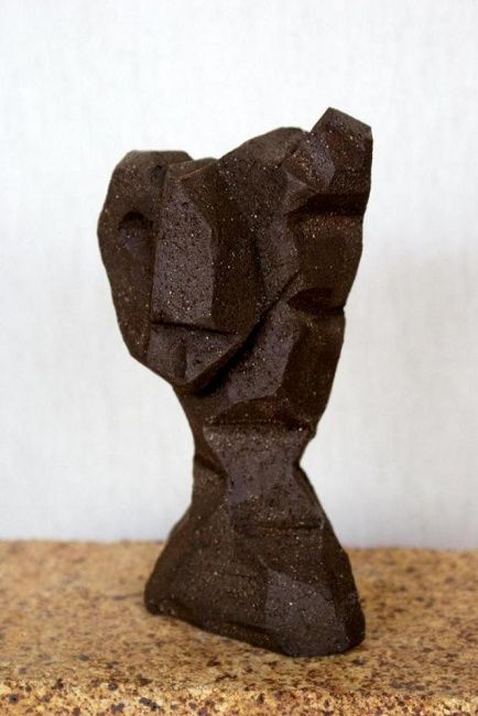 Sculpture intitulée "Cap Femení" par Enric Santamaria Eulogio, Œuvre d'art originale, Terre cuite
