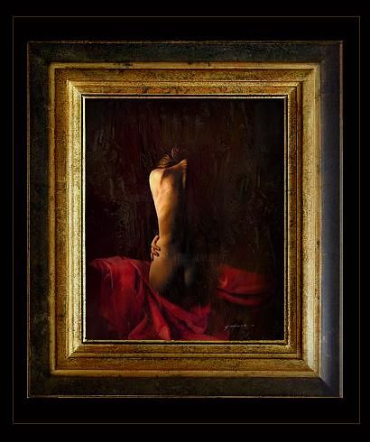 Painting titled ""Emerging from Dark…" by John Enright, Original Art,