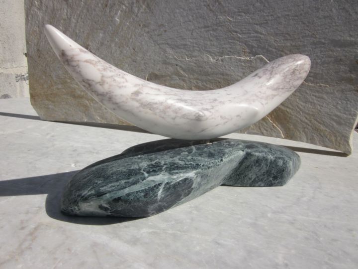 Escultura titulada "Prisca" por Enzoyote, Obra de arte original, Piedra