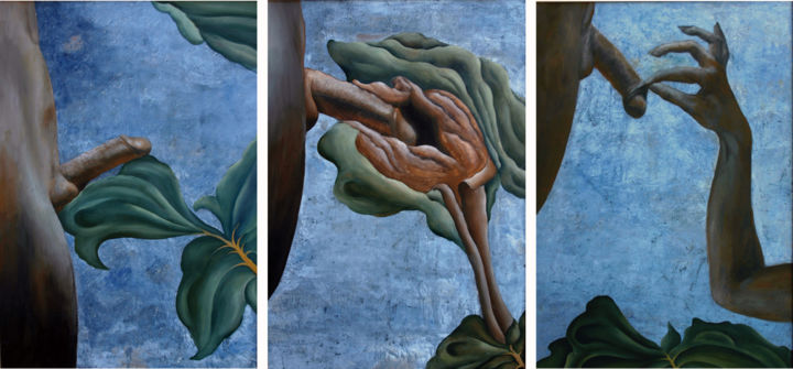 Painting titled "Capilla Pichina" by Equipquart, Original Art, Acrylic
