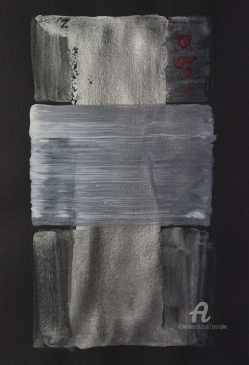 Pintura intitulada ""Abstract #9 truth"" por Erealpha, Obras de arte originais, Acrílico