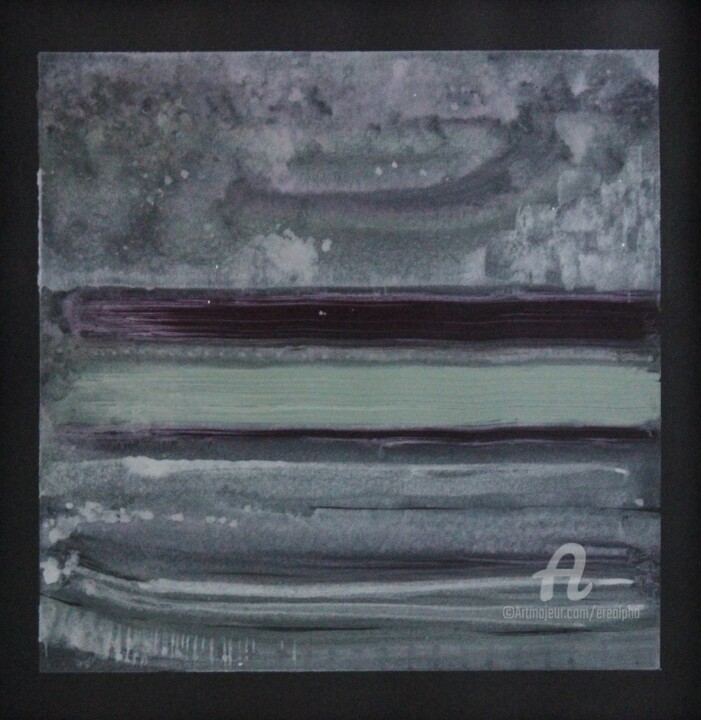 Painting titled "Stormy weather ( La…" by Erealpha, Original Artwork, Acrylic